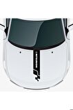 Mitsubishi Galant İçin yeni uyumlu Aksesuar Oto Kaput Şerit yeni sticker