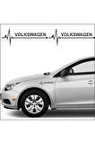 Hyundai Bayon İçin yeni uyumlu Aksesuar Oto Ritim Sticker 2 Adet 20*9 Cm