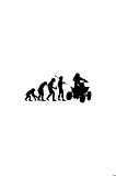 İnsanlık Oto Sticker Siyah 30 x 12 cm