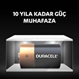 Duracell Alkalin D Büyük Boy Pil 2'li Paket (LR20 / MN1300)