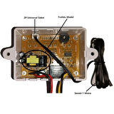 YATE10 ST3008 220V 10A Termostat/ Timer Kontrolörü
