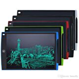Writing Tablet LCD Dijital Kalemli Çizim Yazı Tahtası Grafik Not Yazma Eğitim Tableti  8.5" SİYAH