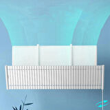 Monozone Evrensel Klima Yönlendirici  Ayarlanabilir Metal Klima Deflektörü Jaluzili Klima Kalkanı