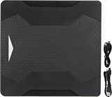 Monozone 5in1 CD Oynatıcı Yazıcı Okuyucu DVD Player Işıklı Okuyucu USB 3.0 Hub External TF SD Kart