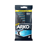 Arko Men Tek Bıçaklı 10 lu Tıraş Bıçağı x 2 Paket