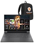 HP VİCTUS 16 R7 8845HS 8GB RAM 512GB SSD RTX4050/6GB 144HZ 16.1'' FHD FDOS 9Z794EA & PER4 ÇANTA