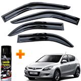 Hyundai I30 Mügen Cam Rüzgarlığı 2007-2012 Arası 4 Lü Takım +500ml Lastik Parlatıcı