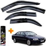 Volvo S80 Mügen Cam Rüzgarlığı 1999-2006 Arası 4 lü Takım +500ml Lastik Parlatıcı