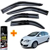 Seat Altea Mügen Cam Rüzgarlığı 2004-2015 Arası 4 Lü Takım +500ml Lastik Parlatıcı