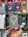 XİAOMİ NOTE 14 UYUMLU MAGSAFE ÖZELLİKLİ ANY SERT KAPAK TİTANYUM GRİ