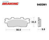YARI METALİK ARKA FREN BALATASI / KYMCO / X-TOWN CT / 250cc / ARKA  / 2020-2021