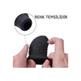 Balp Universal Gri Esnek Silikon Vites Topuzu Kılıfı OVAL