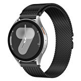 Xiaomi Amazfit Pace Lopard Krd-25 22mm Metal Hasır Kordon