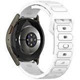 Gear S3 Lopard Krd-132 22mm Silikon Kordon Strap Kayış