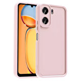 Xiaomi Poco C65 Kılıf Kamera Korumalı Lopard Ananas Kapak