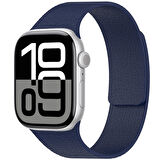 Apple Watch 7 45mm Lopard Krd-136 Kabartma Desenli Silikon Kordon