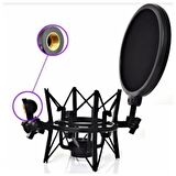Lastvoice Sh-101 Pop Filter'li Shock Mount