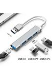 Usb 3.0 4 Portlu Çoklu Splitter Adaptörü Çoğaltıcı Hub Pc Çoklayıcı 1 Adet