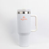 Igloo Stadler Çelik Thermo-Mug 1.2 Litre Beyaz-Pembe 12Saat Sıcak/18Saat Soğuk Saklama