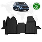 Ford Tourneo Custom 4D Havuzlu Paspas (Ön 2 Parça) 2012 - 2023 Model