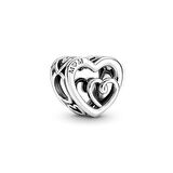 Pandora İç İçe Sonsuz Kalpler Charm 790800C00