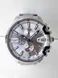 Lee cooper 43 mm sports çelik dual time takvimli erkek kol saati