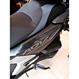 Honda ADV350 2024 ile Uyumlu Kaydırmaz 6D Karbon 14 Parça Tank Pad Seti GC29