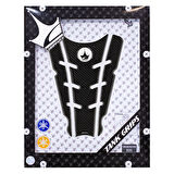 Yamaha R25 2014-2018 ile Uyumlu Kaydırmaz 6D Karbon 9 Parça Tank Pad Seti GC33
