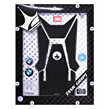 BMW S1000XR 2023 ile Uyumlu Kaydırmaz 6D Karbon 7 Parça Tank Pad Seti GC44