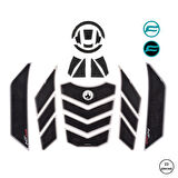 CF 450 MT 2024 ile Uyumlu Ultimate Kaydırmaz 23 Parça Tank Pad Seti GTC02