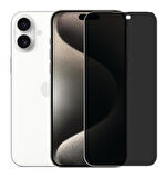 Apple iPhone 16 ile Uyumlu Hayalet Gizlilik Filtreli Privacy 5D Cam Ekran Koruyucu