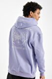 DeFacto Rick and Morty Boxy Fit Kapüşonlu Sweatshirt C6510AX24AUPR481