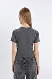 DeFacto Coool Fitted Bisiklet Yaka Basic Düz Kısa Kollu Tişört Z8790AZ24AUGR211