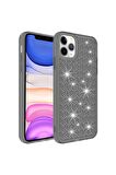 Apple Iphone 11 Pro Max Ile Uyumlu Kılıf Parlak Tasarım Kadın Telefon Kılıfı Kapak