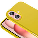 Apple iPhone 16 Plus Uyumlu Kılıf Magsafe Şarj Özellikli Sıvı Teknolojili Silinebilir Sert Kapak