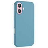 Apple iPhone 16 Plus Uyumlu Kılıf Magsafe Şarj Özellikli Sıvı Teknolojili Silinebilir Sert Kapak