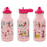 Çelik Matara 400ml  Princess / 4 lü Beslenme Kutusu Secret Garden