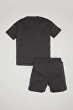 DeFacto Erkek Bebek Baskılı Kısa Kollu Tişört Şort 2'li Takım C1001A524SMAR126