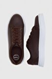Twn Kahverengi Kalın Beyaz Tabanlı Sneaker Ayakkabi 0EC09ORT0378 0EC09ORT0378