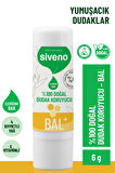 Siveno %100 Doğal Dudak Koruyucu Bal Bitkisel Lip Balm Dudak Kremi Nemlendirici Parlatıcı Onarıcı 6 gr