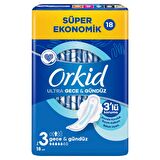 Orkid Ultra Extra 4'lü Gece 18'li