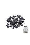 28 No 18MM 1000 AD Kumaş Kaplama Düğme Basma Için Kapsül ve Kalıbı Set
