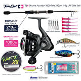 TAMSET Okuma Acuador 1000 Tele 706UL 210cm LRF Olta Seti TL6