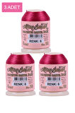 3 Adet Altınbaşak Oya ve Dantel İpi 20 gr - Royaleks - No: 006