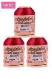 3 Adet Altınbaşak Oya ve Dantel İpi 20 gr - Royaleks - No: 074