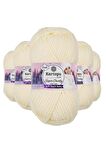 5 Adet Super Chunky Kalın Kışlık El Örgü Ipliği 100 Gr K034