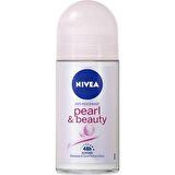 Nivea Roll-On Kadın Pearl & Beauty 50Ml  x  6 Adet