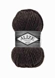 Alize Superlana Maxi El Örgü İpi Kahverengi 810