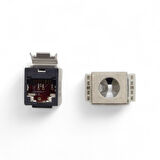 Commscope 2153449-2  SLX-6AS-BLK Cat6A Metallic Shielded Keystone Jack Siyah Renk 
