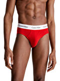 Calvin Klein Erkek 3’Lü Kırmızı Lacivert Beyaz Slip